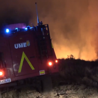Dolor y condolencias tras la muerte de un militar de la UME en el incendio de Peñas de Riglos