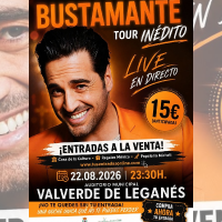 David Bustamente plato fuerte de las fiestas en Valverde de Leganés
