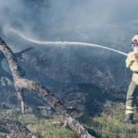 El plan Infoex interviene en 30 incendios forestales durante la última semana