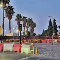 ¿Qué pasará con los árboles en las obras del parking de Entrepuentes? Este es el plan del Ayto. de Badajoz