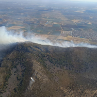 Dan por estabilizado el incendio forestal de Arroyo de San Serván (BA)