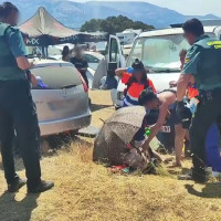 Continúa la rave ilegal en Extremadura: impiden la llegada de nuevos asistentes