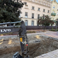 Aparece un nuevo muro junto a Menacho y el PSOE pide aclarar el valor de los restos