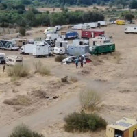 La Guardia Civil desaloja la rave ilegal en La Granja
