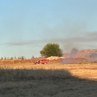 Segundo incendio en Badajoz junto al cementerio viejo