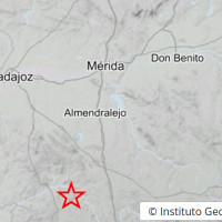Registrado un terremoto este miércoles en la provincia de Badajoz
