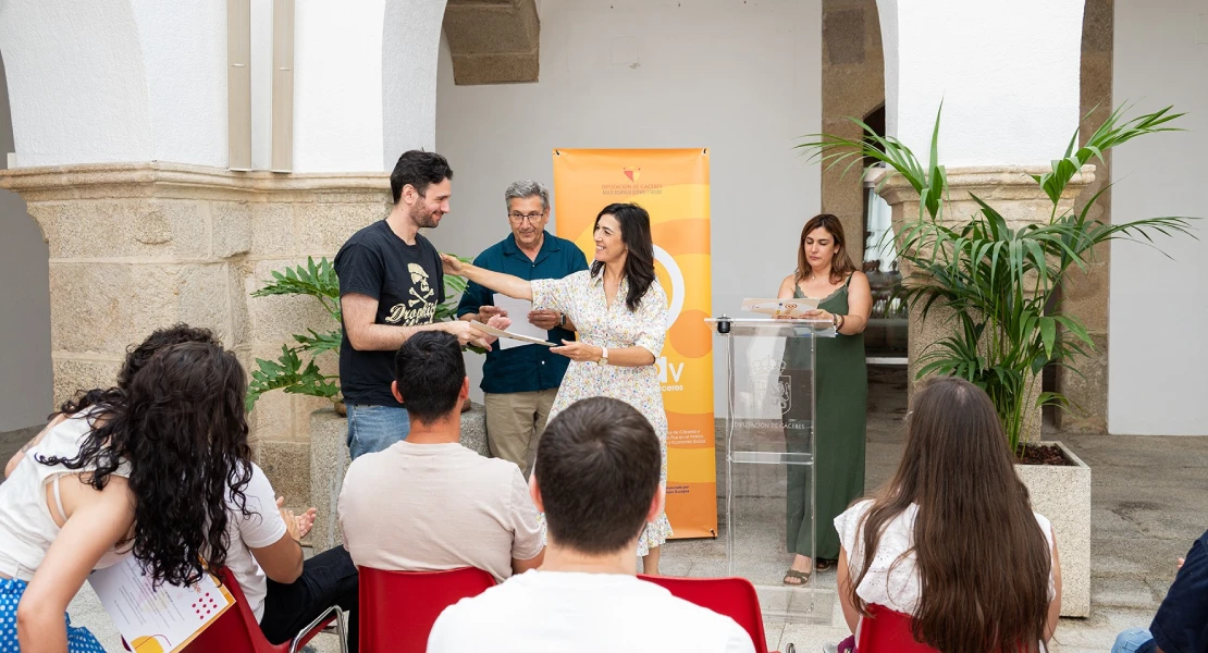 Un curso de inserción laboral de la Diputación de Cáceres logra el 100 % de éxito
