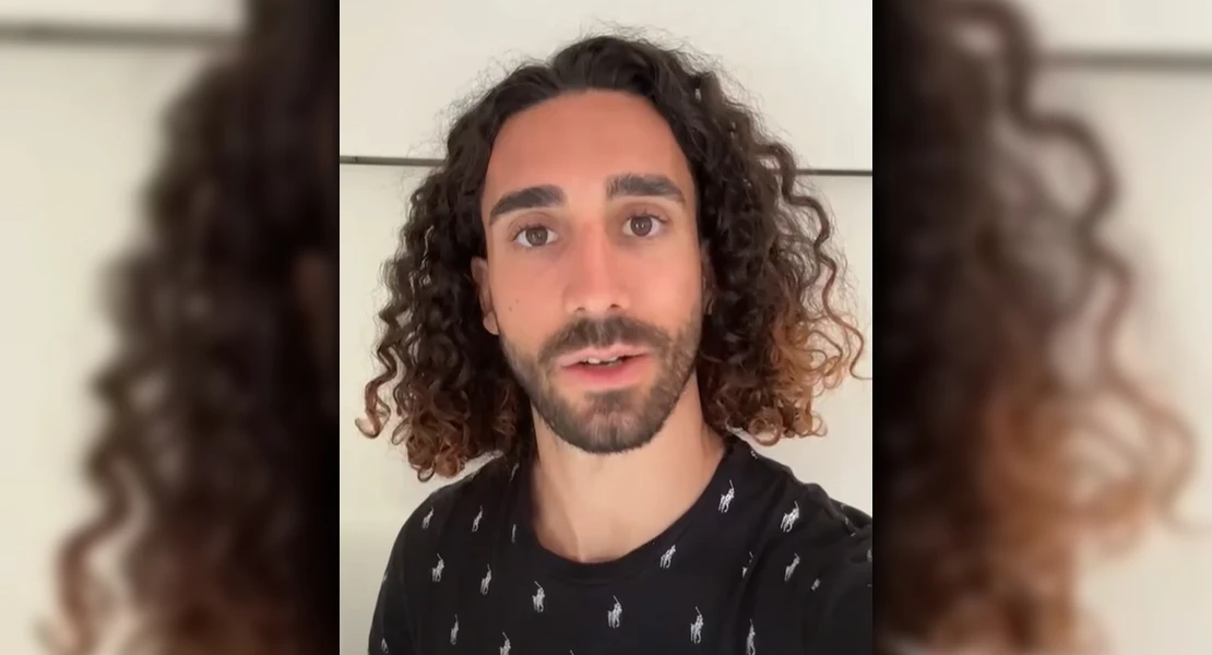 Cucurella manda un cariñoso mensaje a la localidad pacense de Alconchel