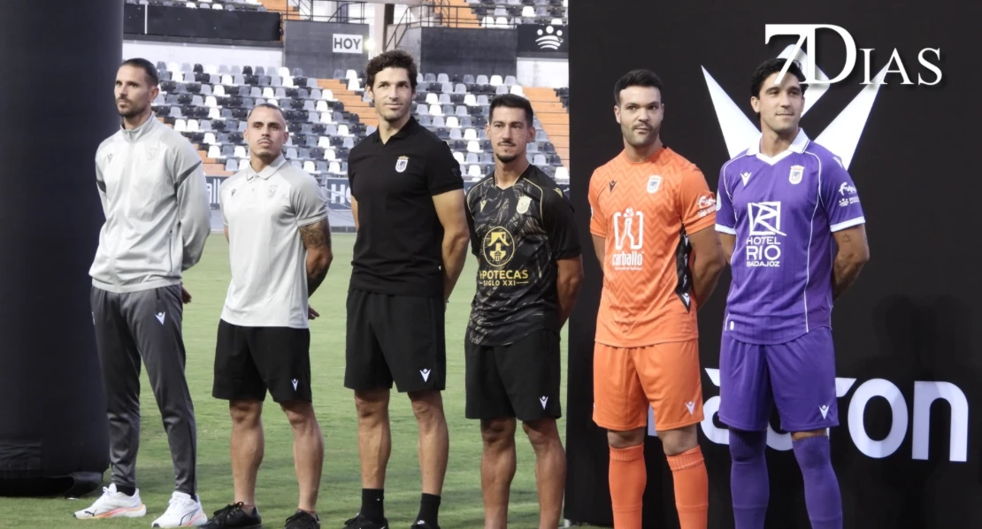 Estas son las nuevas equipaciones del CD Badajoz