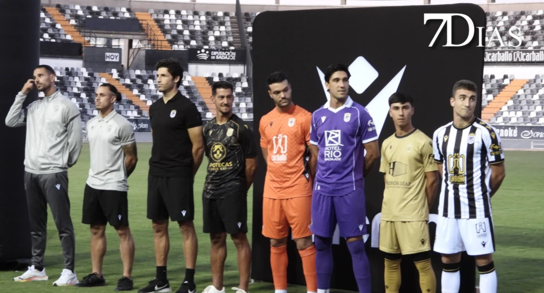 Estas son las nuevas equipaciones del CD Badajoz