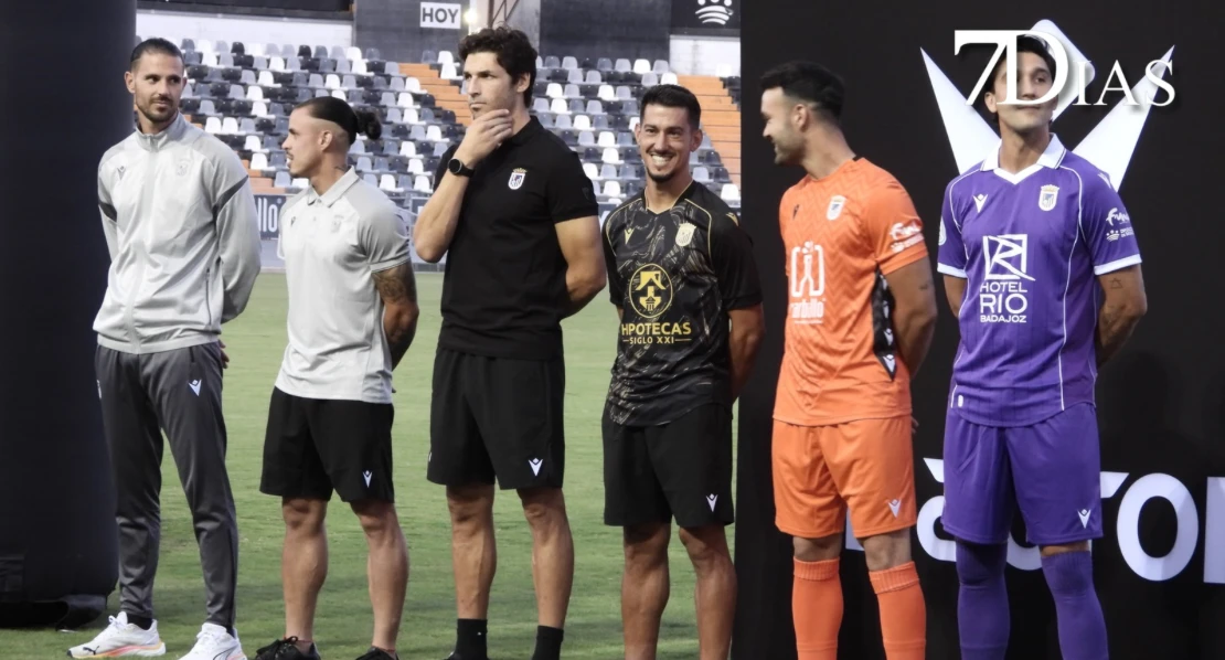 Estas son las nuevas equipaciones del CD Badajoz