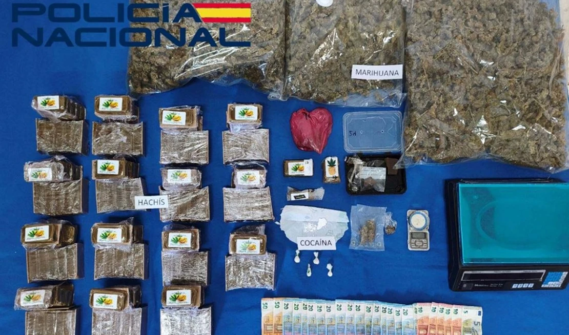 Un joven detenido en Badajoz por tráfico de drogas en la barriada de Las Vaguadas