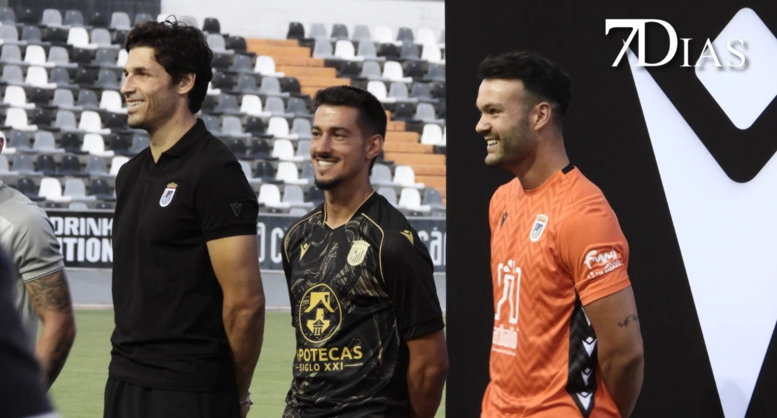 Estas son las nuevas equipaciones del CD Badajoz