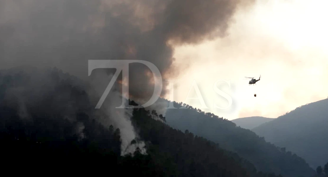 El incendio de Las Hurdes alcanza las 4.800 ha afectadas: algunos vecinos regresan a sus casas