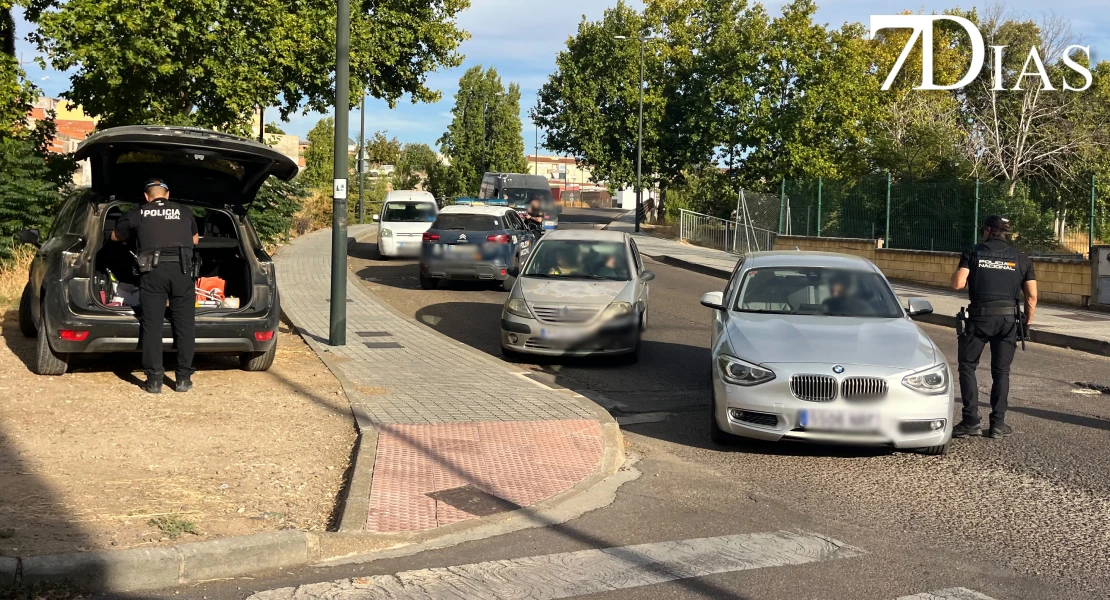 Operación Bastión: controles de la Policía Nacional y una detención en Badajoz