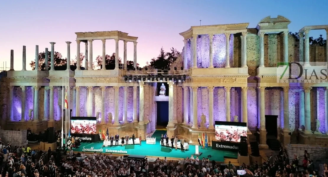 Las invitaciones para el acto de entrega de las Medallas de Extremadura ya están disponibles
