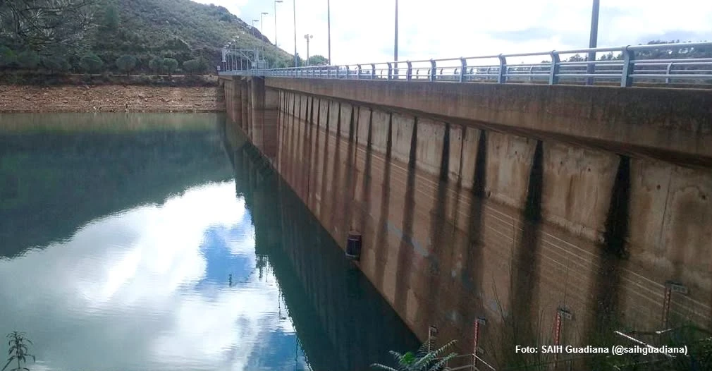 Los embalses pierden agua durante esta semana en Extremadura