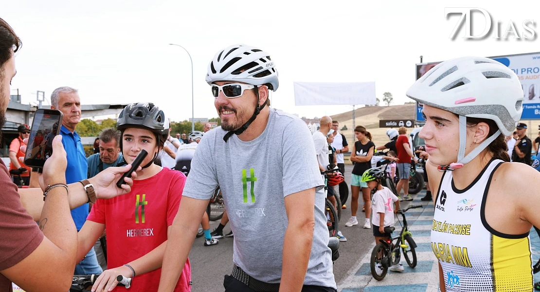 3.000 personas disfrutan del Día de la Bicicleta en Badajoz