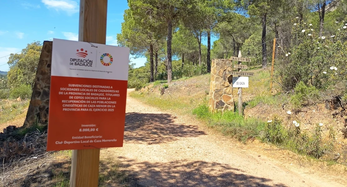La Diputación de Badajoz destina 300.000 € a la recuperación de la caza menor