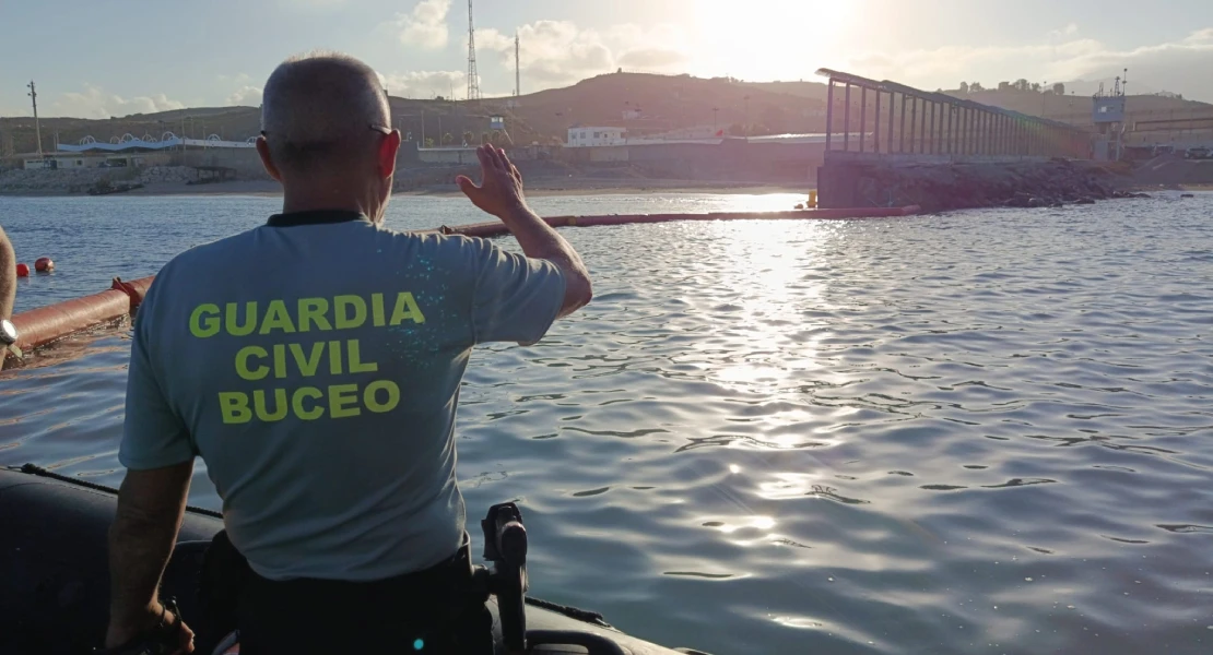 El GEAS de Extremadura regresa de Ceuta tras reforzar la vigilancia subacuática