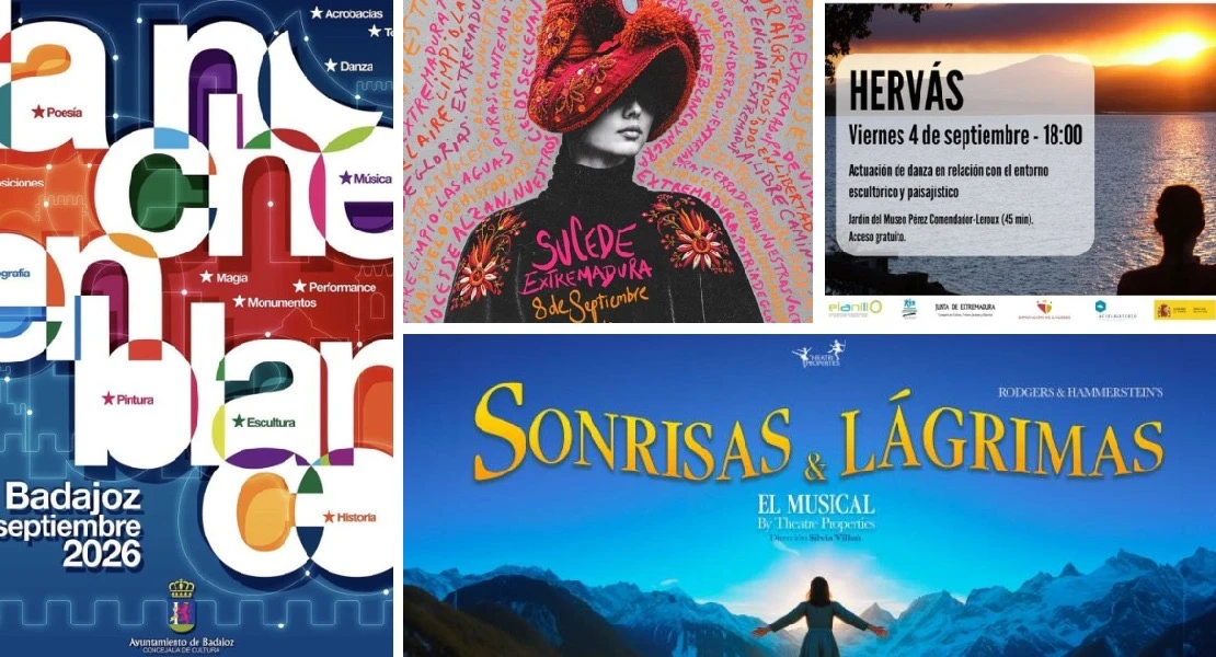 Extremadura te ofrece los mejores planes para el fin de semana: consulta nuestra guía de ocio