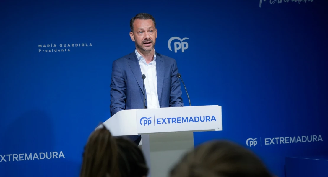 El PP exige a la Diputación de Badajoz que reclame los 427.000 € cobrados por David Sánchez