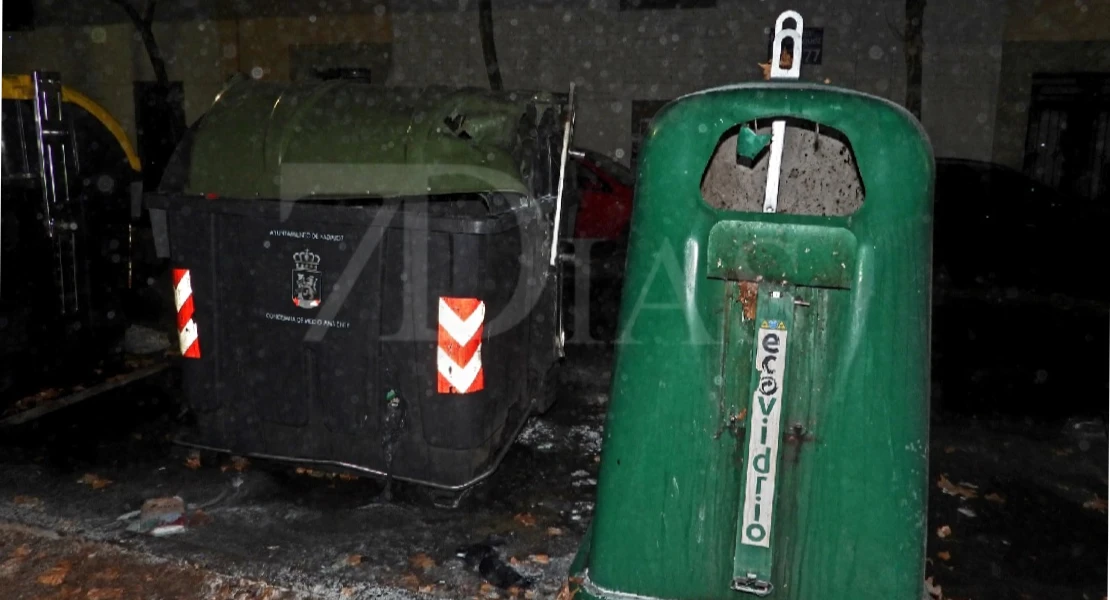 Nuevo incendio de punto limpio en Badajoz: la rápida actuación evita daños mayores
