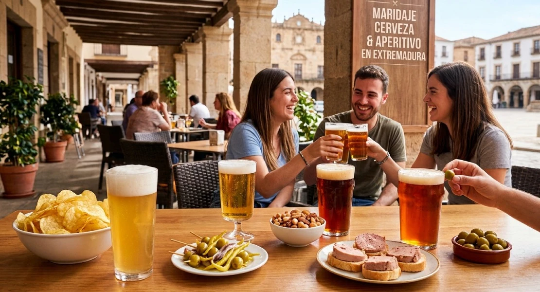 De las patatas fritas a la gilda: Extremadura descubre la cerveza perfecta para cada aperitivo