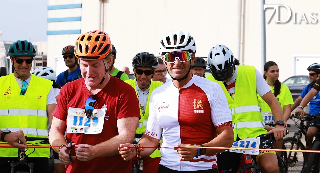 3.000 personas disfrutan del Día de la Bicicleta en Badajoz