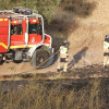 Un incendio calcina varias hectáreas junto a Talavera la Real