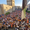 Badajoz se vuelca con el pueblo ceutí en la plaza de España