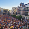 Badajoz se vuelca con el pueblo ceutí en la plaza de España