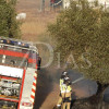Un incendio calcina varias hectáreas junto a Talavera la Real
