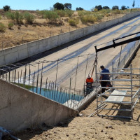Obras de urgencia en las presas extremeñas para reparar los destrozos de las riadas