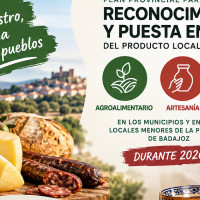 Diputación destina 500.000 € a los pueblos para impulsar el producto local y comarcal
