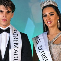 Iván Lozano y Layla Pérez elegidos Miss y Míster Extremadura