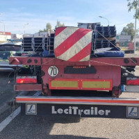 Pillado a 120 km/h cargado de vigas y sin carnet en Extremadura