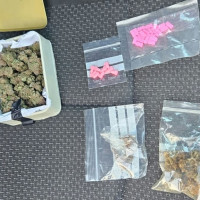 Detenido un conductor en la EX-206 transportando éxtasis y marihuana