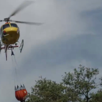 Un incendio forestal podría afectar a la autovía en Plasencia