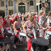 Batalá Badajoz llevará el ritmo de su percusión a las calles de Lisboa