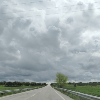 Elevan a naranja la alerta por lluvias y tormentas en la mayoría de Extremadura