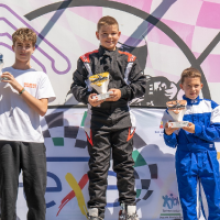 Gonzalo Jiménez gana la jornada de karting en Cáceres