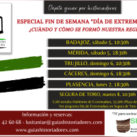 Visitas guiadas por Extremadura por el día de la Comunidad Autónoma