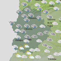 El tiempo cambiará bruscamente tras rozar los 40 ºC: las lluvias llegarán a Extremadura