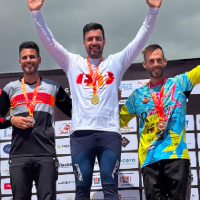 El pacense Javier Morales se convierte en doble campeón de España de BMX