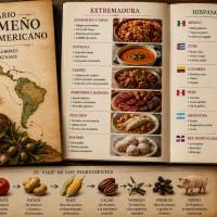 Chefs extremeños e hispanohablantes crearán un Recetario Mestizo de Extremadura y América