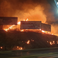 Segundo incendio en el Fuerte de San Cristóbal de Badajoz