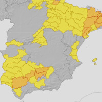 Extremadura afronta un domingo con alerta amarilla en parte de la comunidad