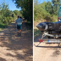 Hallan el cadáver de un hombre flotando en el río Guadiana a su paso por Mérida