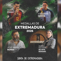 Cuatro historias, cuatro Medallas: conoce a los protagonistas de Extremadura 2026